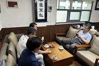  조대엽 고려대 교수(전 대통령직속 정책기획위원장)와 해양수산발전 간담회